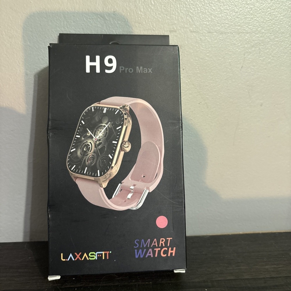 Smart Watch H9 Pro MAX 2.01-inch HD Display Bluetooth Call Message Alert Pink